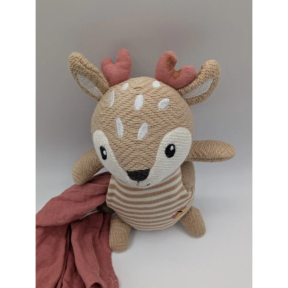 Coppenrath cuddly soft deer integrated comfort snuggle blanket Spiegelburg Littl